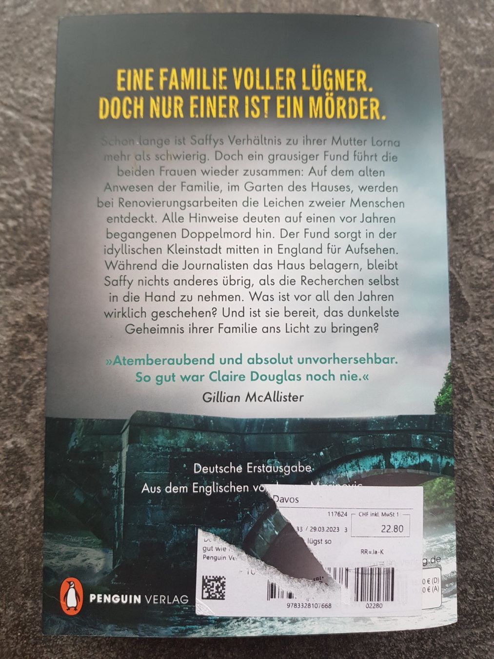 Libri: LIEBSTE TOCHTER  Claire Douglas / Thriller – Usato da Dietikon venduto da marconi07 1