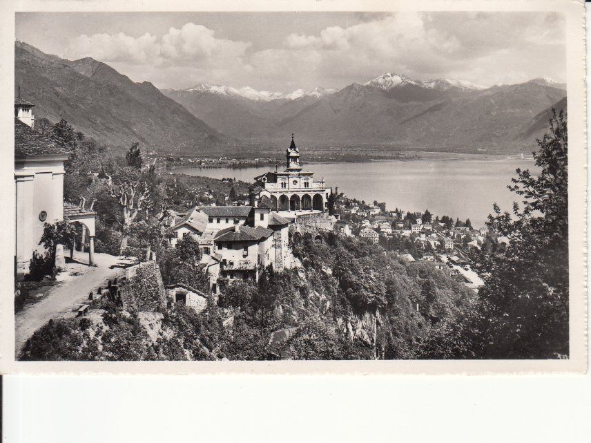 Cartoline postali: Madonna del Sasso 1951 – Usato da Bürglen TG venduto da StampGraf