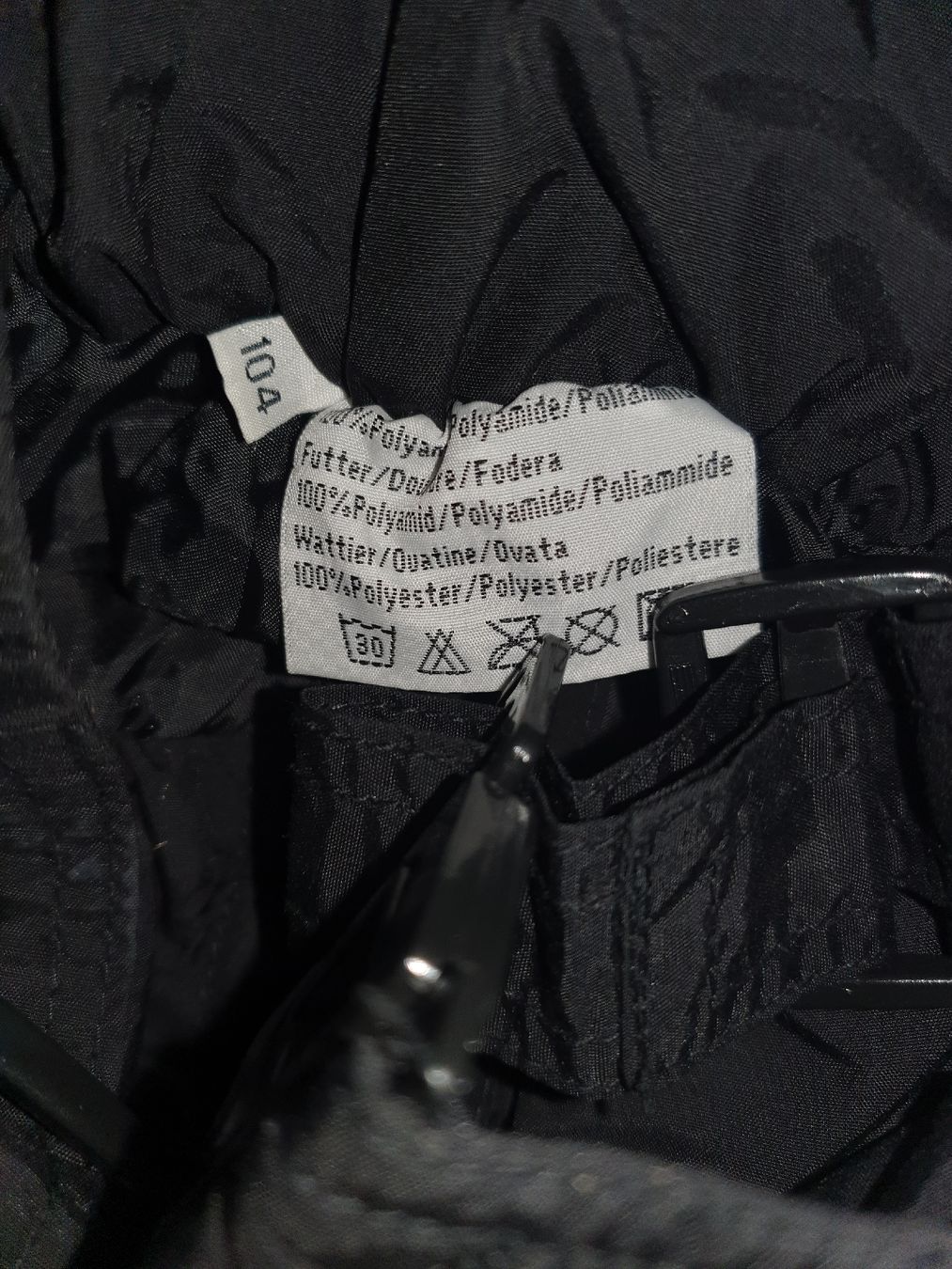Hosen: Skihose Grösse 104 schwarz mit Trägern – Gebraucht aus Uetendorf von Judi80 2