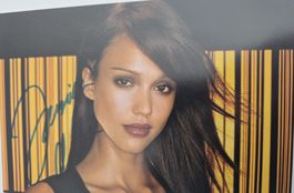 Autogramm Jessica Alba mit Zertifikat