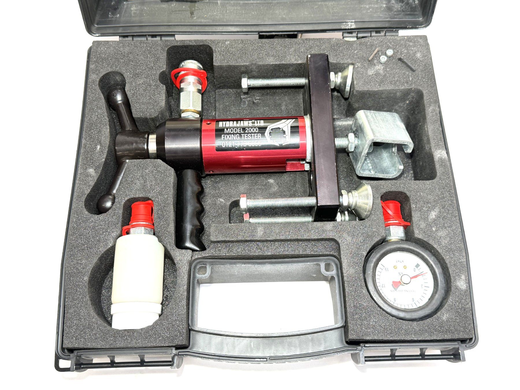 Misurare: Zugprüfgerät analog Ankertester Hydrajaws LTD Fixing Tester – Usato da Boswil venduto da ABLagerBoswil 6