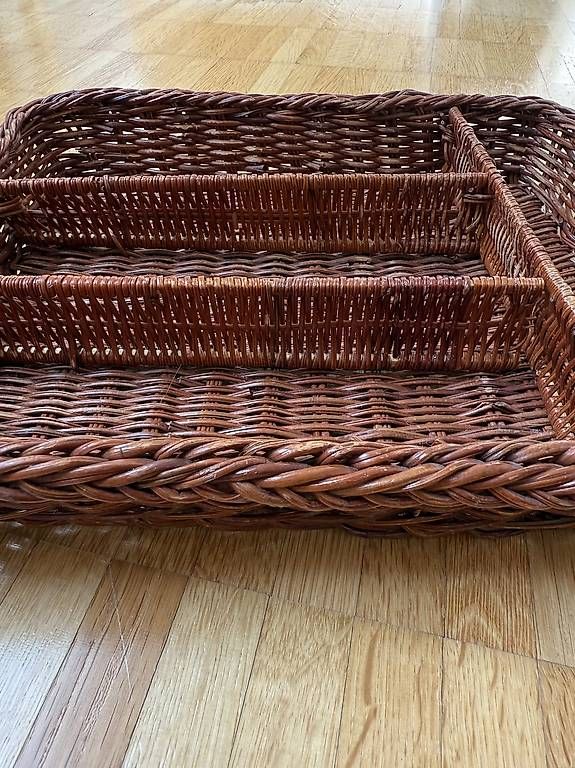 Sonstiges für Haushalt & Wohnen: Rattan Besteckkorb / Besteckfach geflochten – Gebraucht aus Pfäffikon ZH von pez_878m 4