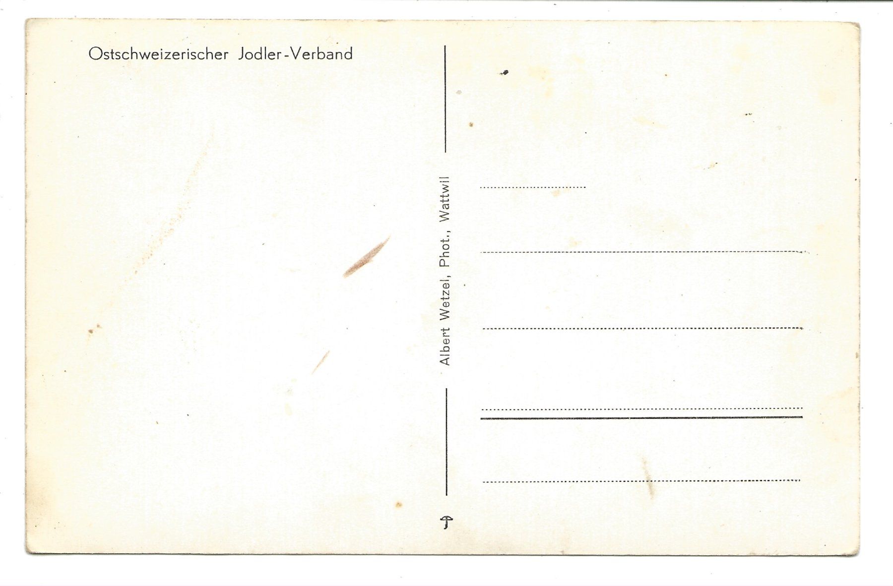 Cartes postales: Ausflug - Ostschweizerischer Jodler-Verband - Alphörner – D'occasion à Engelburg par Cartophil 1
