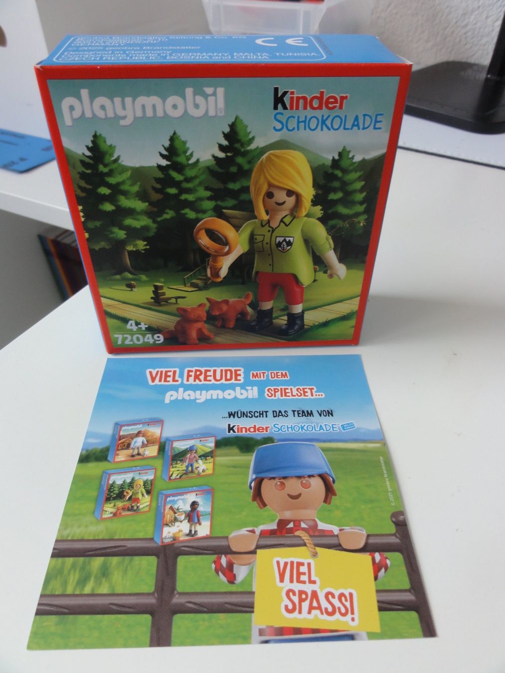 Playmobil Spielzeuge: Playmobil 72049 Försterin Sonderedition Kinderschokolade – Neu und originalverpackt aus St. Gallen von Zuerichente 1