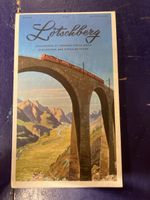 Ferien Reise Broschüre Lötschberg