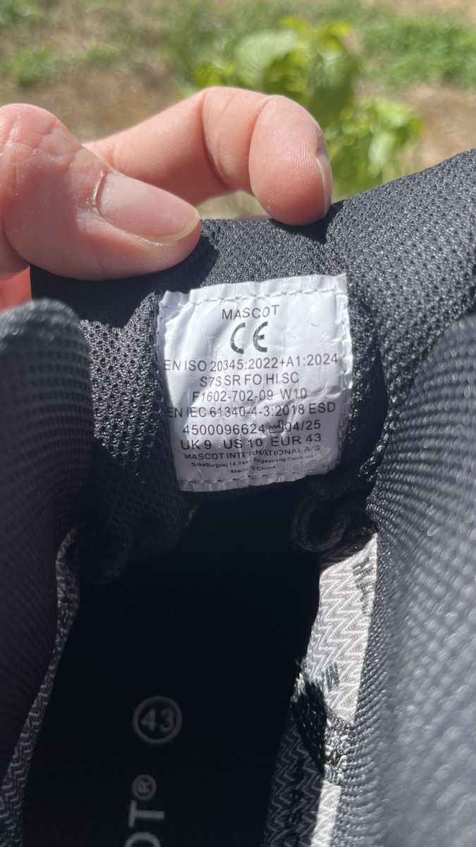 Chaussures hommes: Arbeitsschuhe Mascot Gr.43 – Neuf (Voir description) à Mellingen par DTSale 3