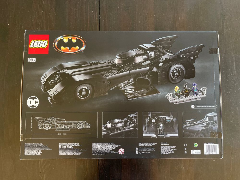 Lego Kit di costruzioni: Lego 76139 1989 Batmobile - NEW & SEALED – Nuovo e nell'imballaggio originale da Lausanne venduto da Cydre 2