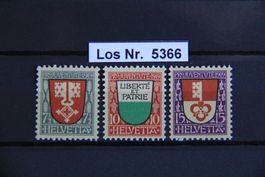 PJ 1919 Serie Postfrisch                            Los 5366