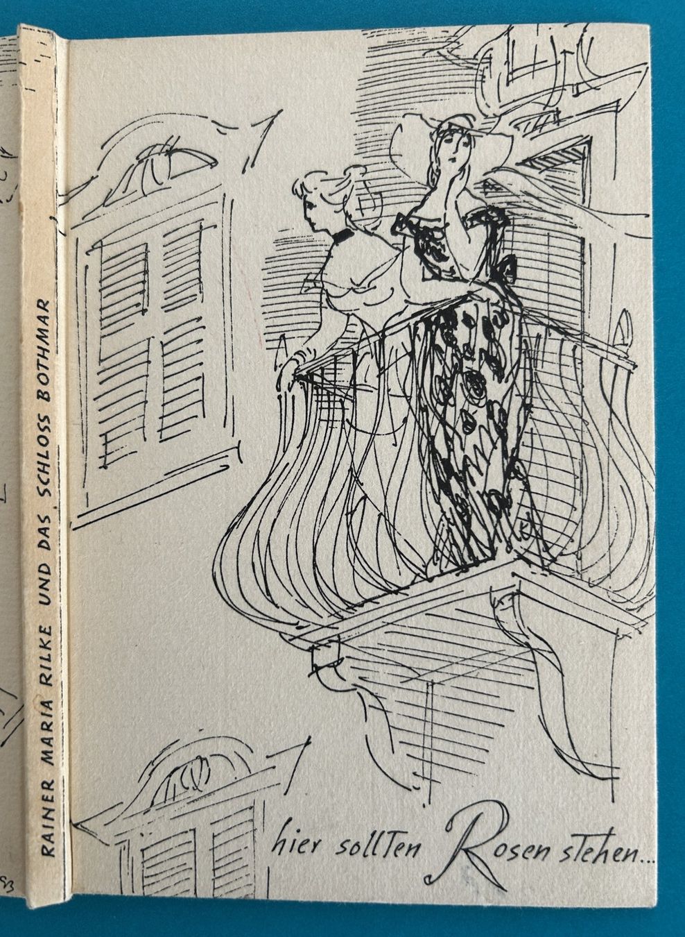 Libri: EIN BRIEF RILKES – SCHLOSS BOTHMAR – Usato da Zürich venduto da Domus09