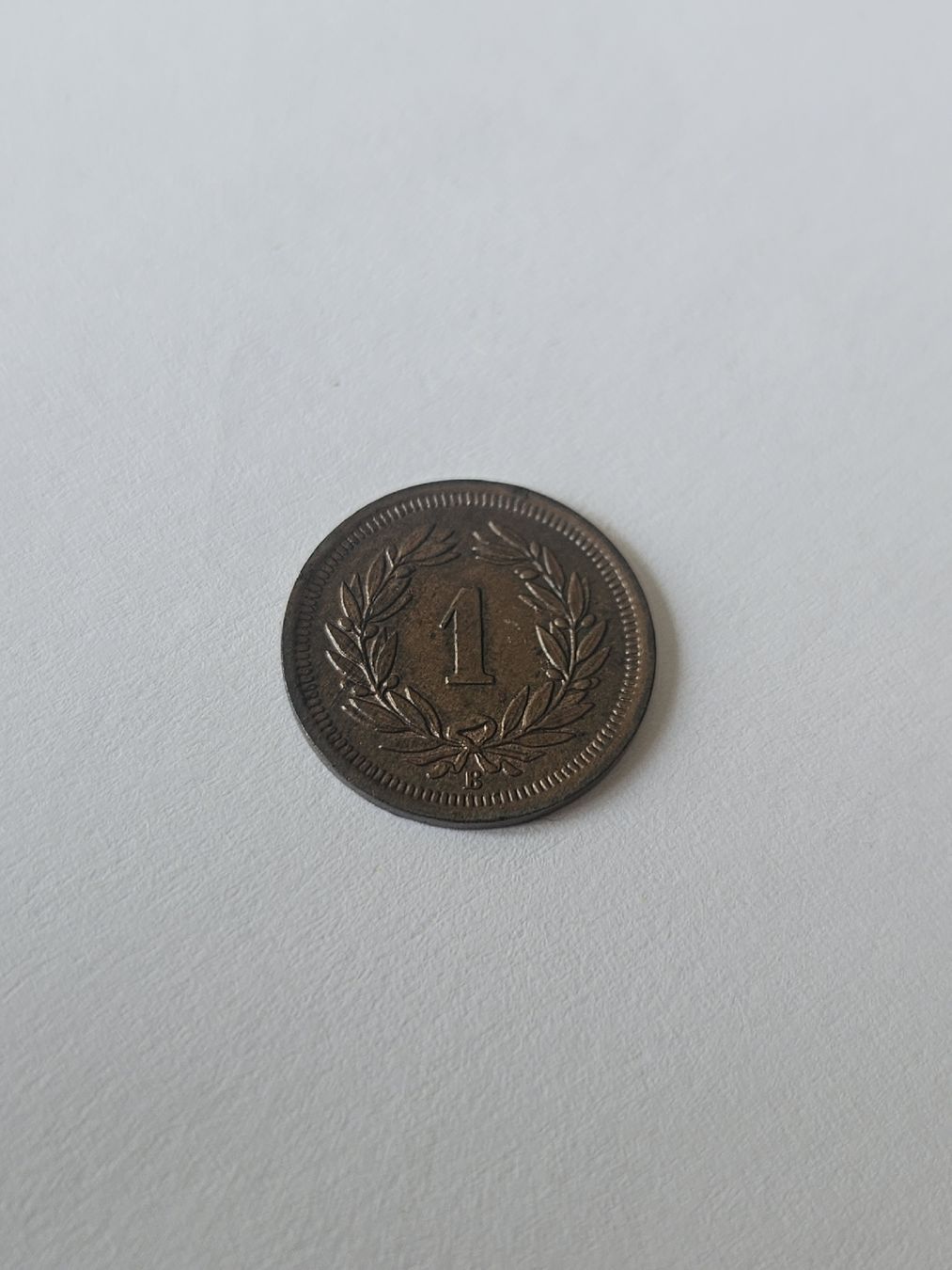 Toutes les monnaies: 1 Rappen 1883 – D'occasion à Pfäffikon ZH par Melibol 1