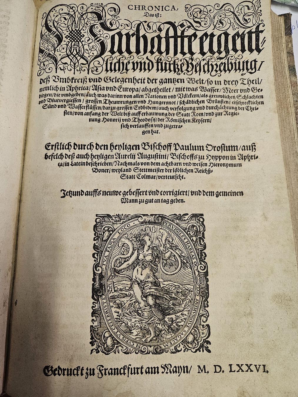 Livres: buch  antik 1576 – D'occasion à Schwellbrunn par Omega-alpha 4