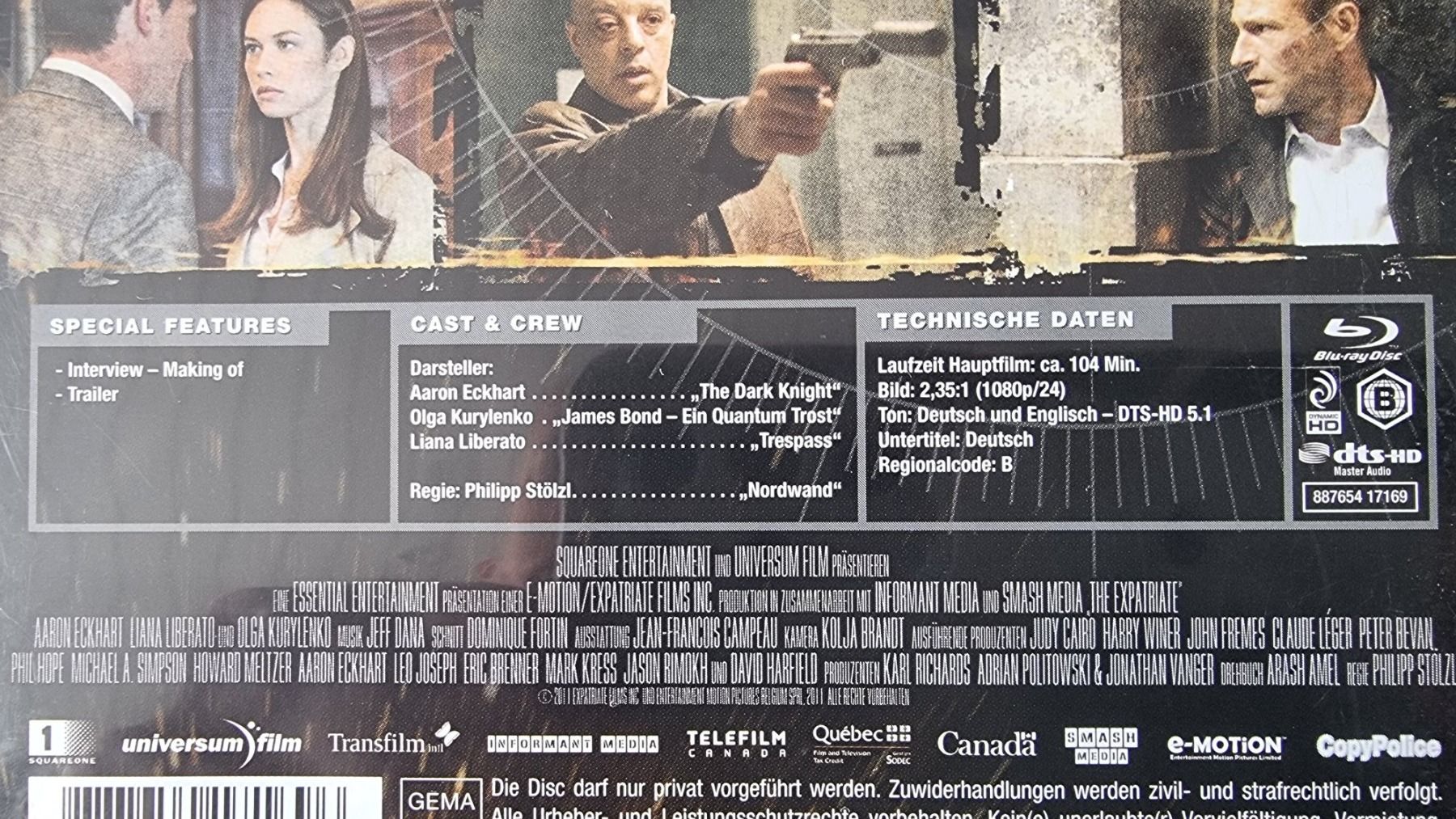 Tutti i DVDs: Blu Ray -  Die Logan Verschwörung – Usato da Oetwil am See venduto da fineli2 1