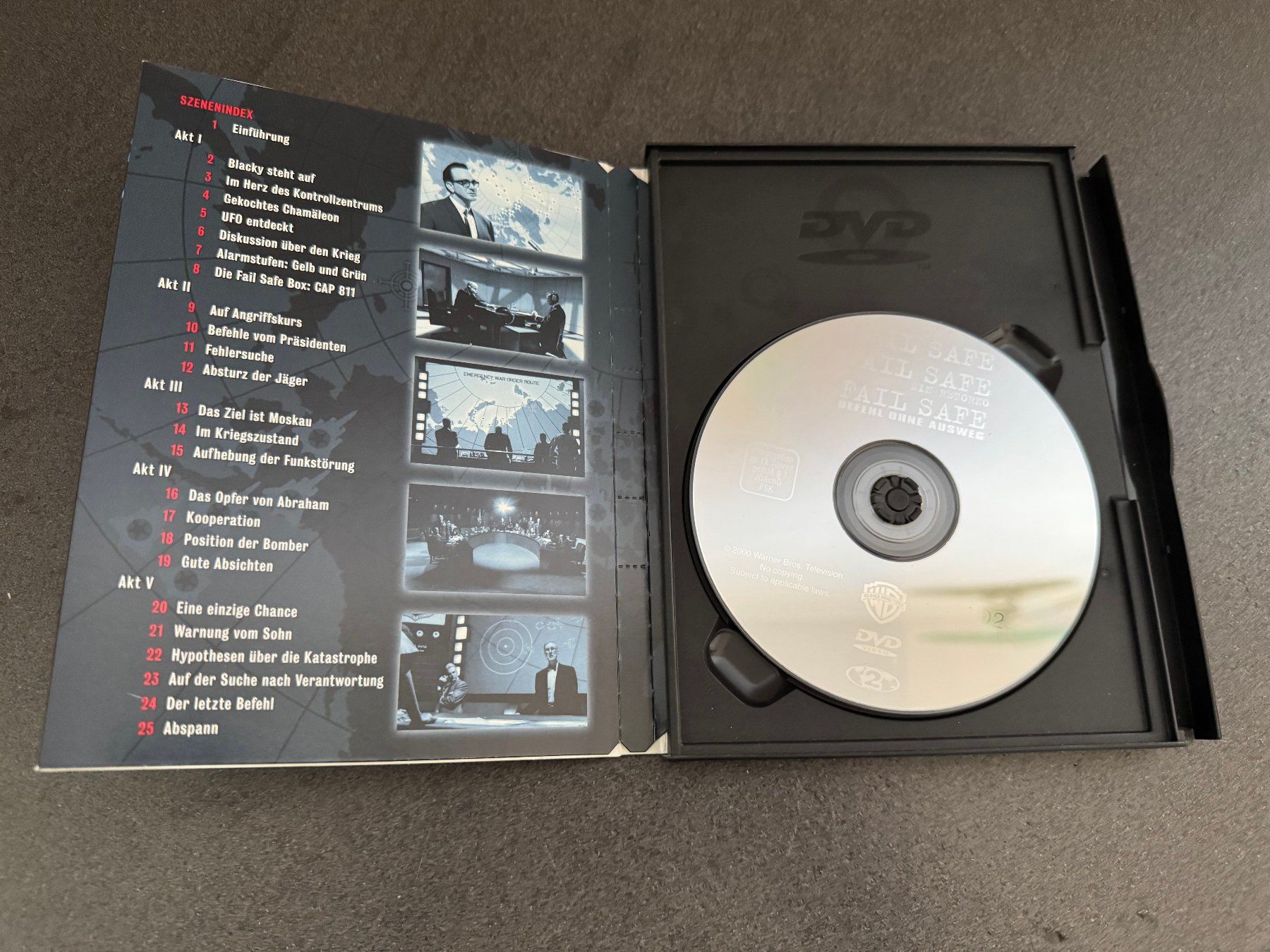 Tutti i DVDs: Fall Safe DVD "Befehl ohne Ausweg" EN/DE/SP – Usato da Fribourg venduto da tschjoly 4