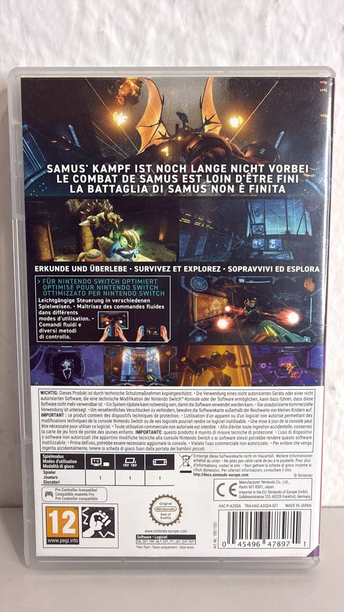 Giochi: Metroid Prime Remastered - Nintendo Switch Game - TOP! – Usato da Ehrendingen venduto da bubulence 1