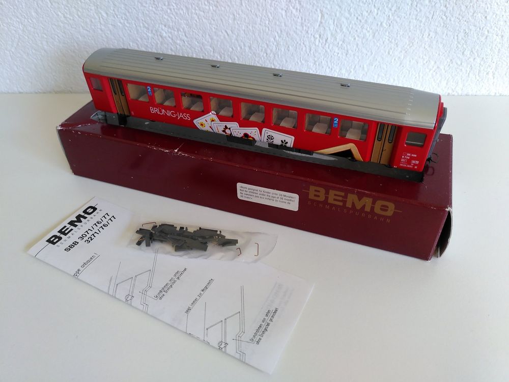 Bemo 3277 456 Personenwagen Brünig-Jass SBB DC GS H0m (Gebraucht) in