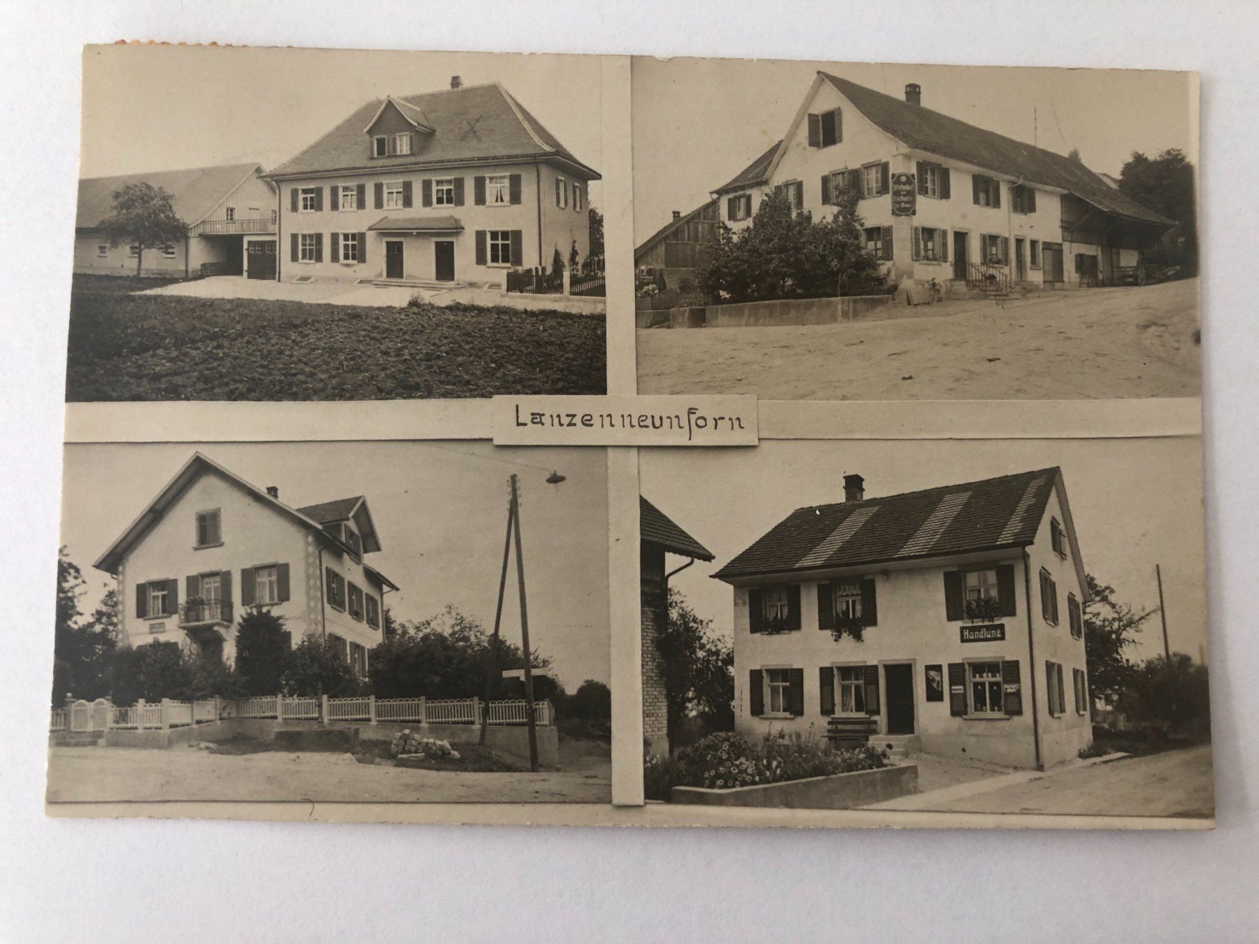Ansichtskarten: Lanzenneunforn  193*   SELTEN – Gebraucht aus Pfäffikon ZH von Waltoversand