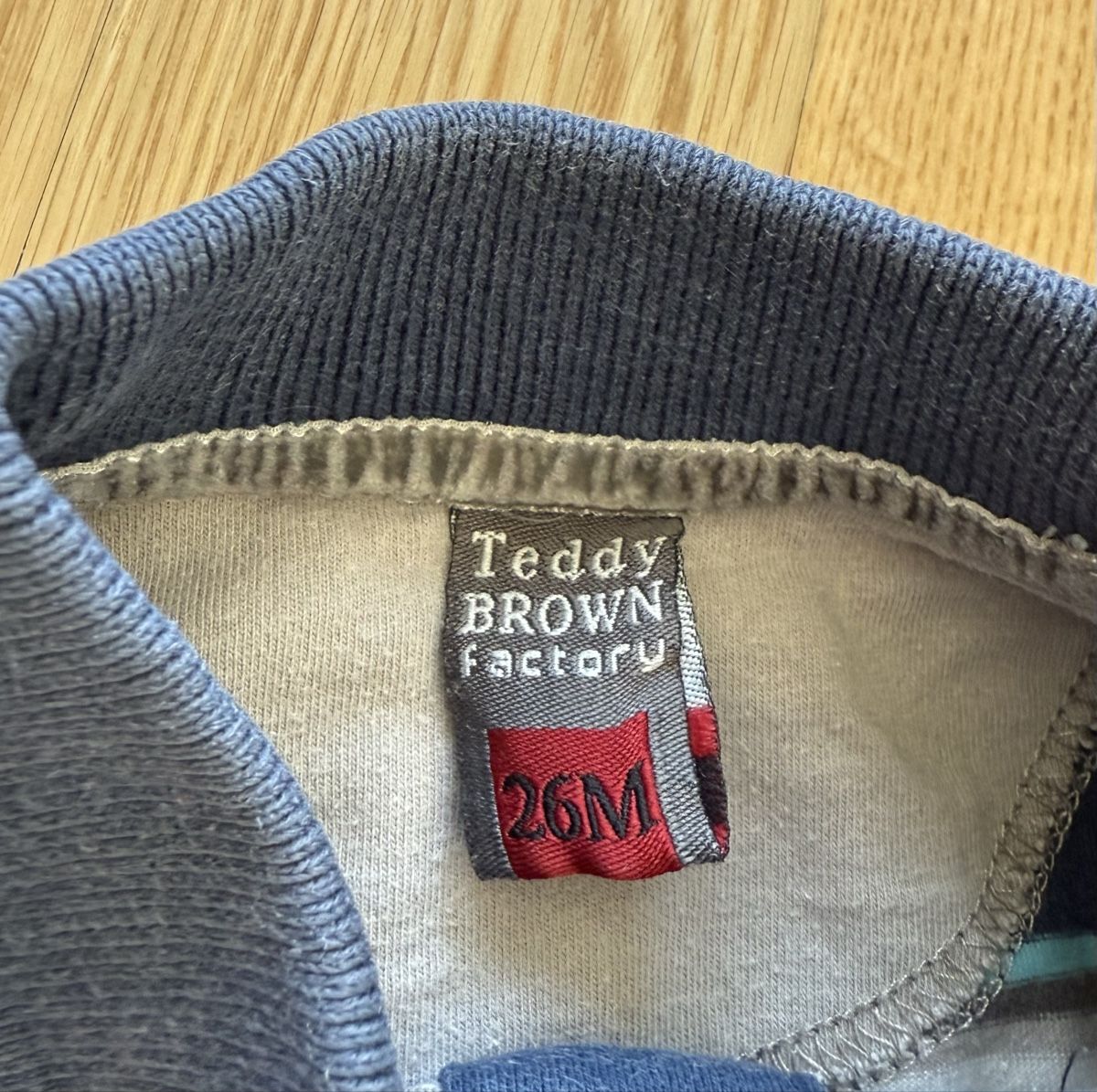 Camicie, T-shirt & Polo: Teddy Brown Factory - Polo rayé, taille 26 mois – Usato da Genève venduto da valmath 3