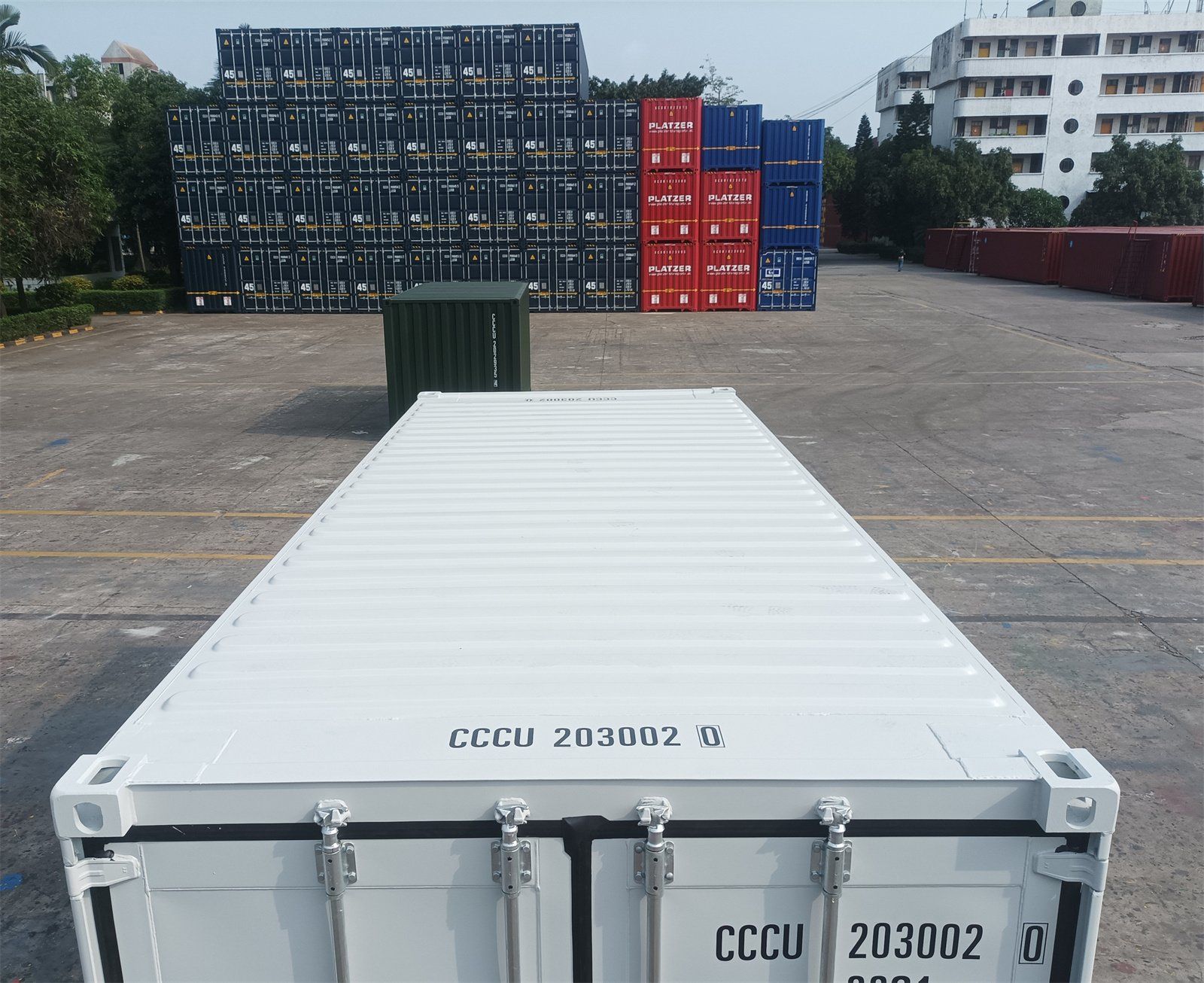 Contenitori edile: 20 Fuß Lagercontainer/ Seecontainer/ Storage/ Materialager – Nuovo (secondo la descrizione) da Hamburg venduto da inf_r2kx 7