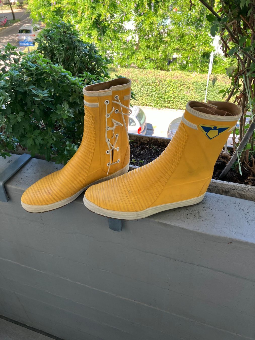 Herrenschuhe: Segler Stiefel Grösse 41 – Gebraucht aus Zürich von Blackbelt37