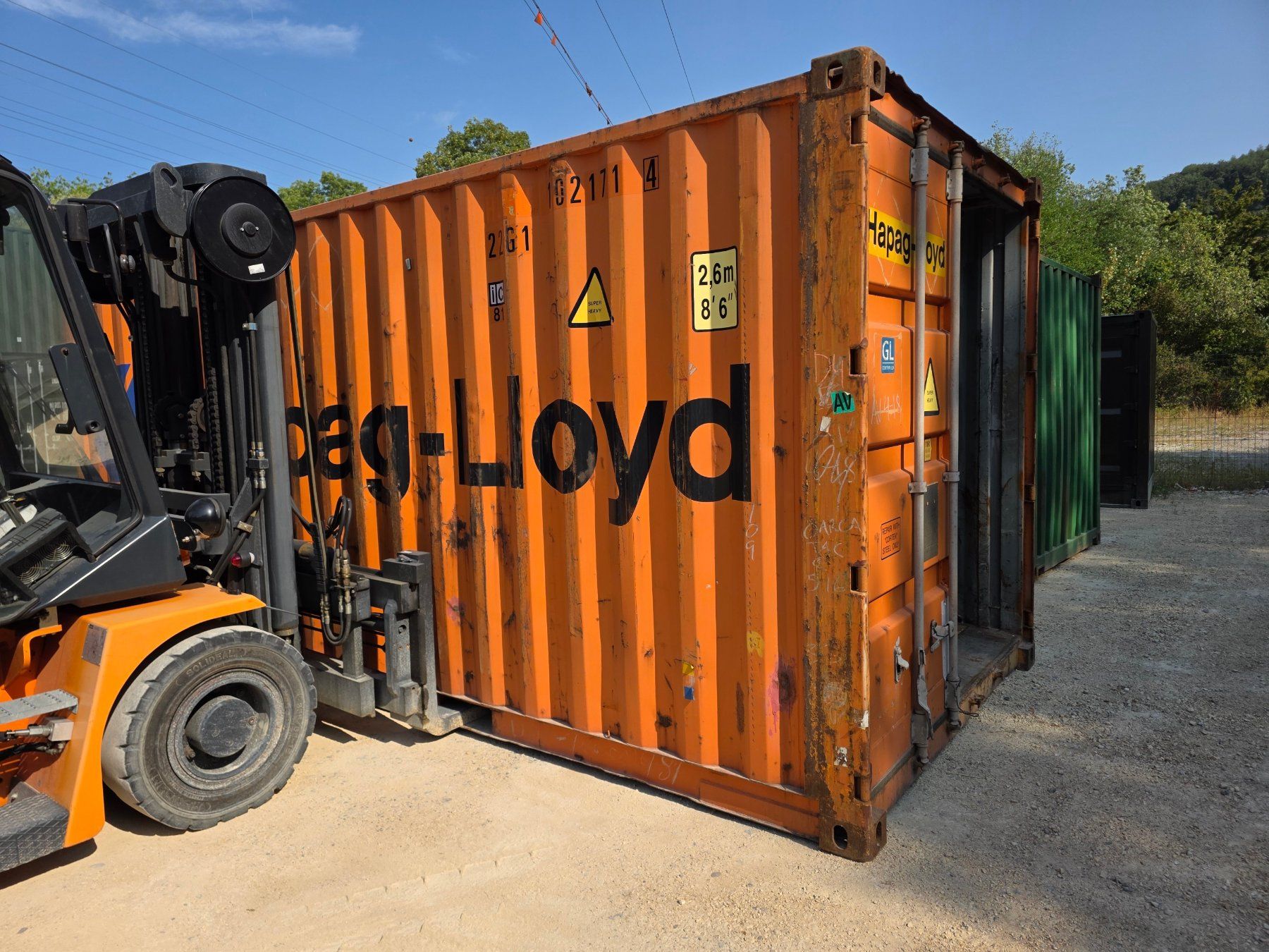 Sonstiges für Büro & Gewerbe: 20Fuss Seecontainer / Lagercontainer mit Tür Problemen – Defekt aus Zofingen von CLICKENHAUS 4
