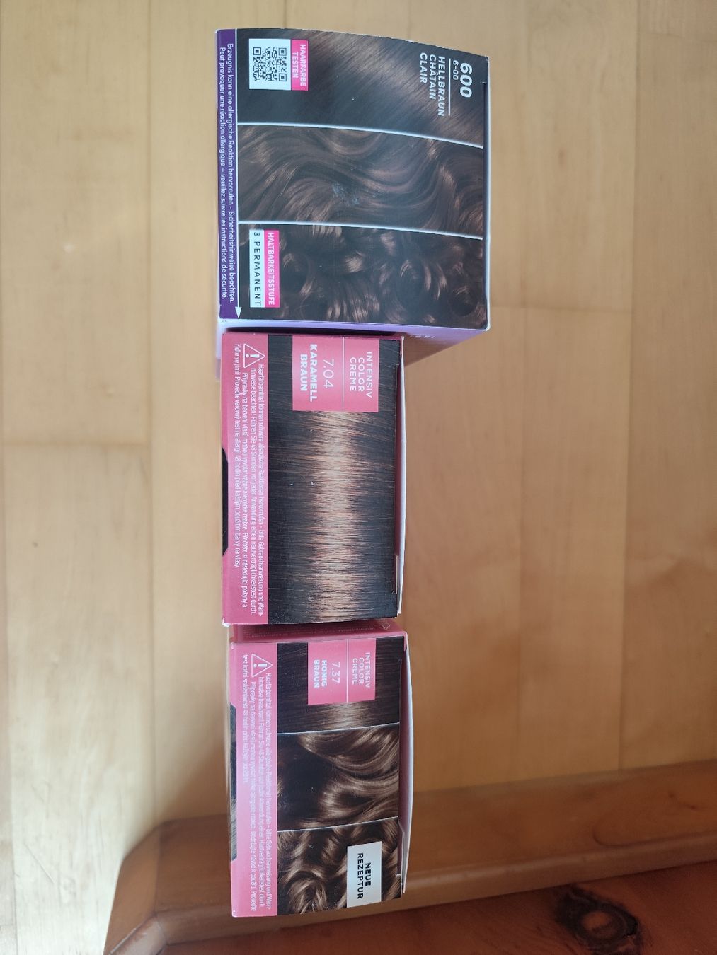 Tinte: Haarfarbe Set: 3 Packungen, BRAUN! – Nuovo e nell'imballaggio originale da Zürich venduto da Claudia_Zueri 1