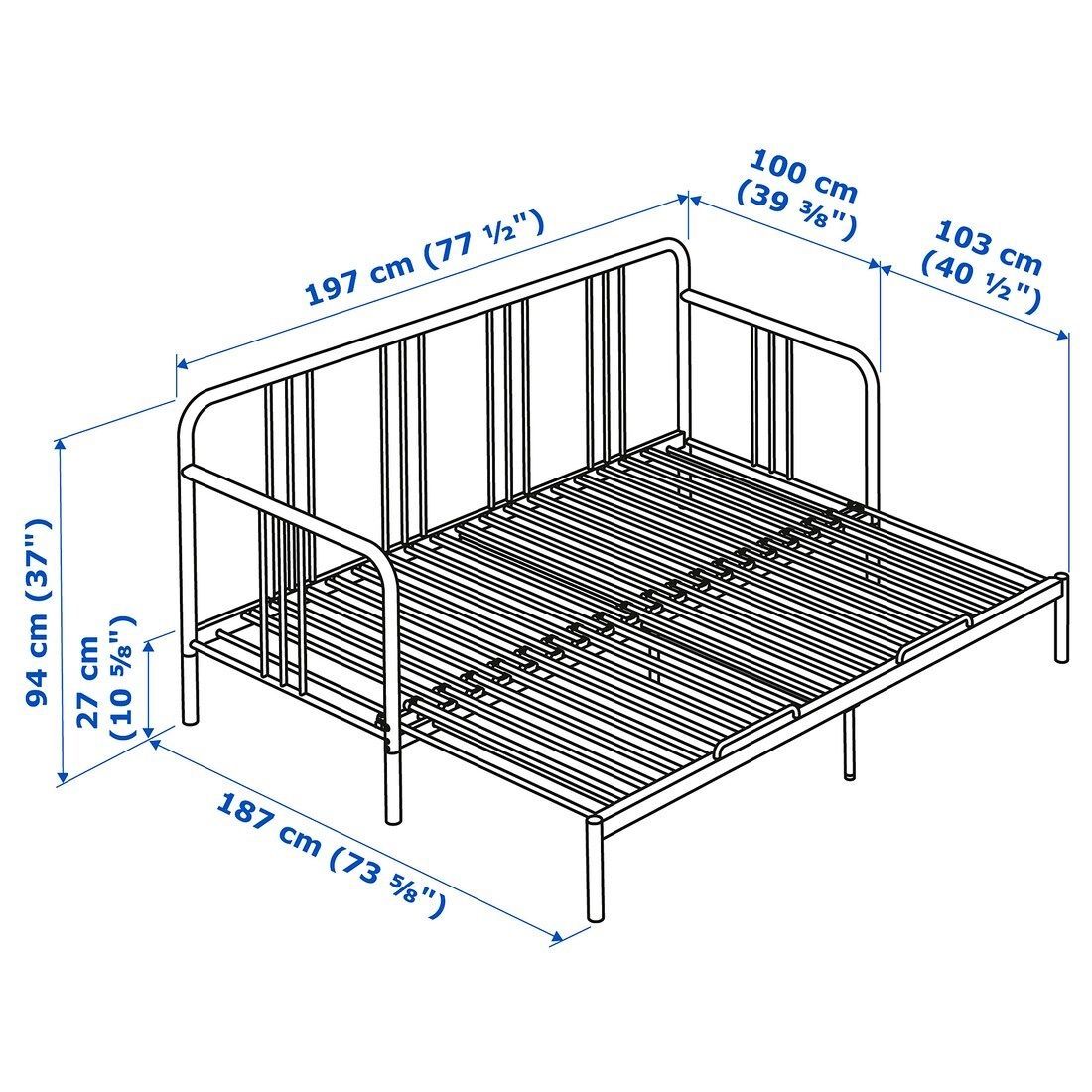 Ikea Betten: IKEA FYRESDAL Sofa/Gästebett + 2 Matratzen – Gebraucht aus Grabs von apr9k 6