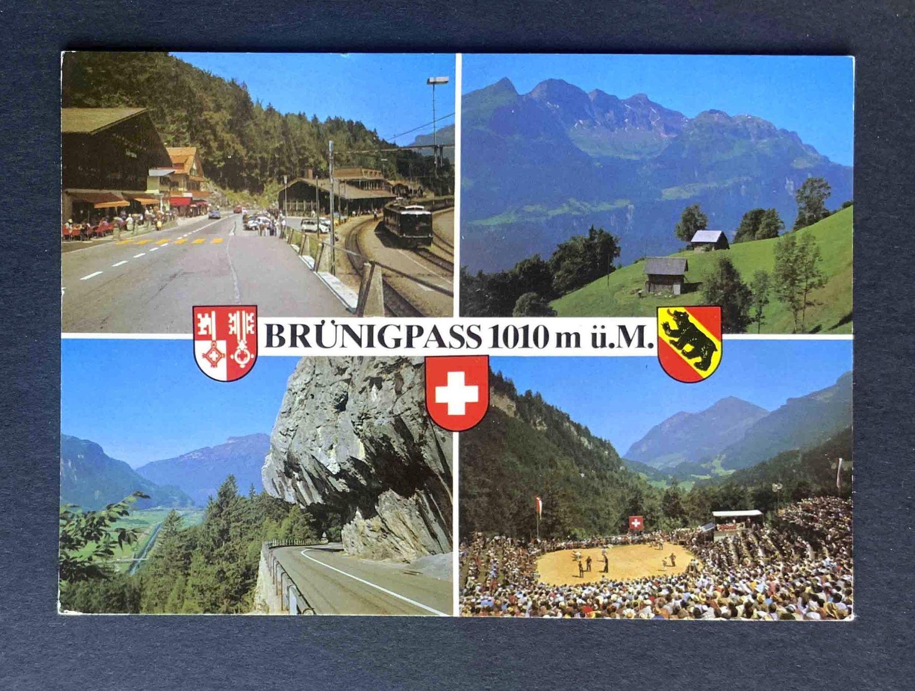 Cartoline postali: AK Brünigpass – Usato da Goldau venduto da artelier1