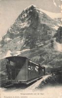Kleine Scheidegg (BE) Wengernalpbahn und Eiger
