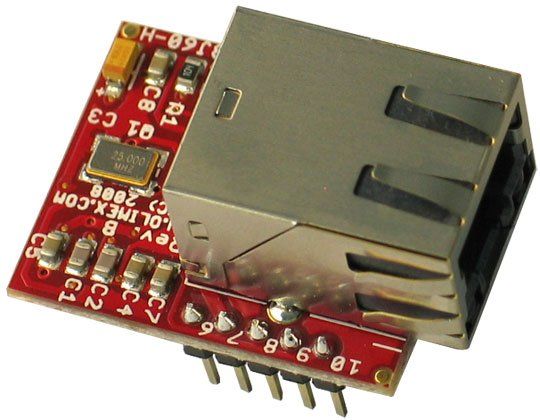 Elektronikbauteile: Ethernet ENC28J60-H Development Board OLIMEX – Neu (gemäss Beschreibung) aus Wiesendangen von 27viper27