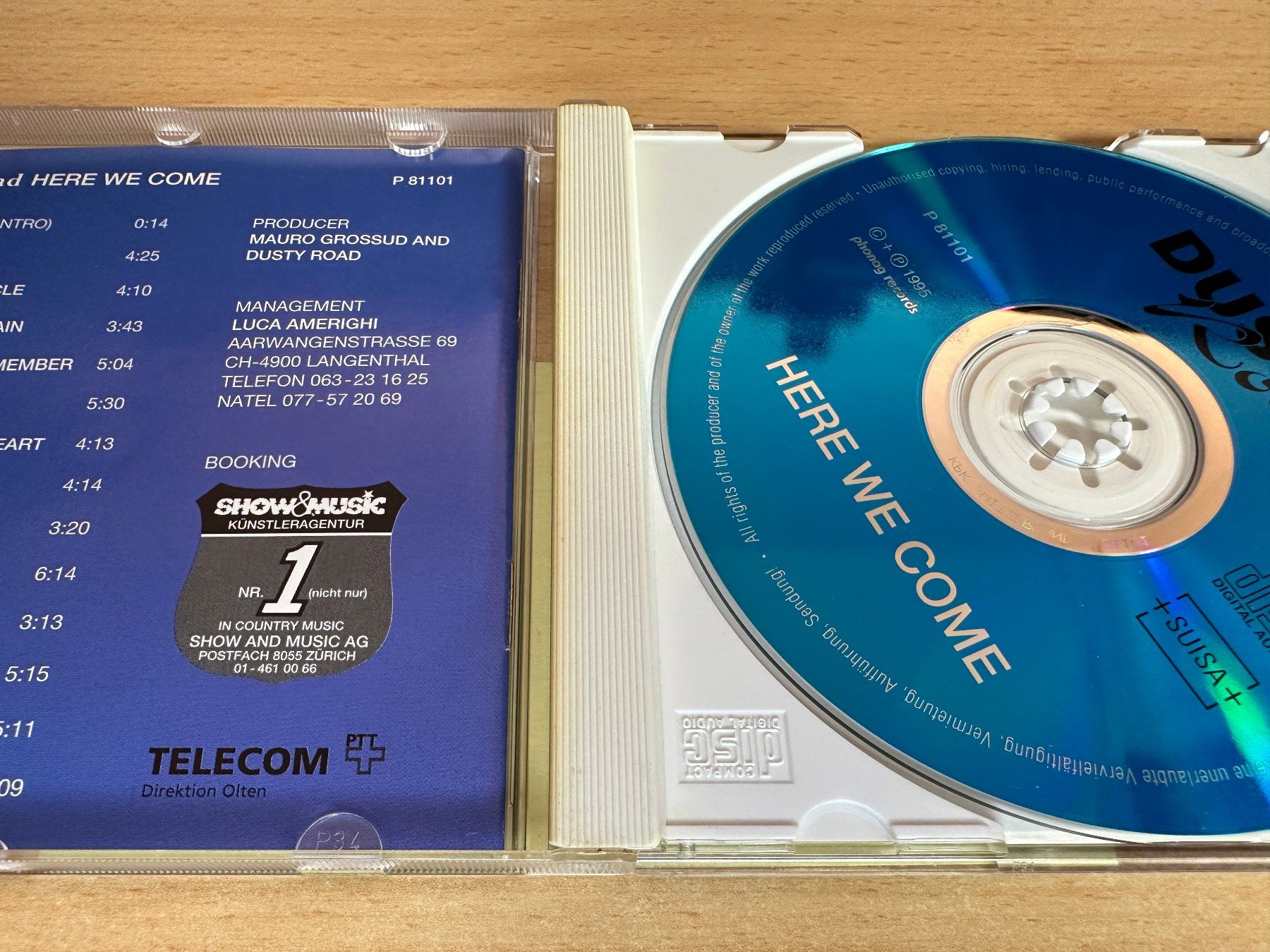 CD: Dusty Road - Here we come - Signiert – Usato da Rikon im Tösstal venduto da Alpenmutz 2