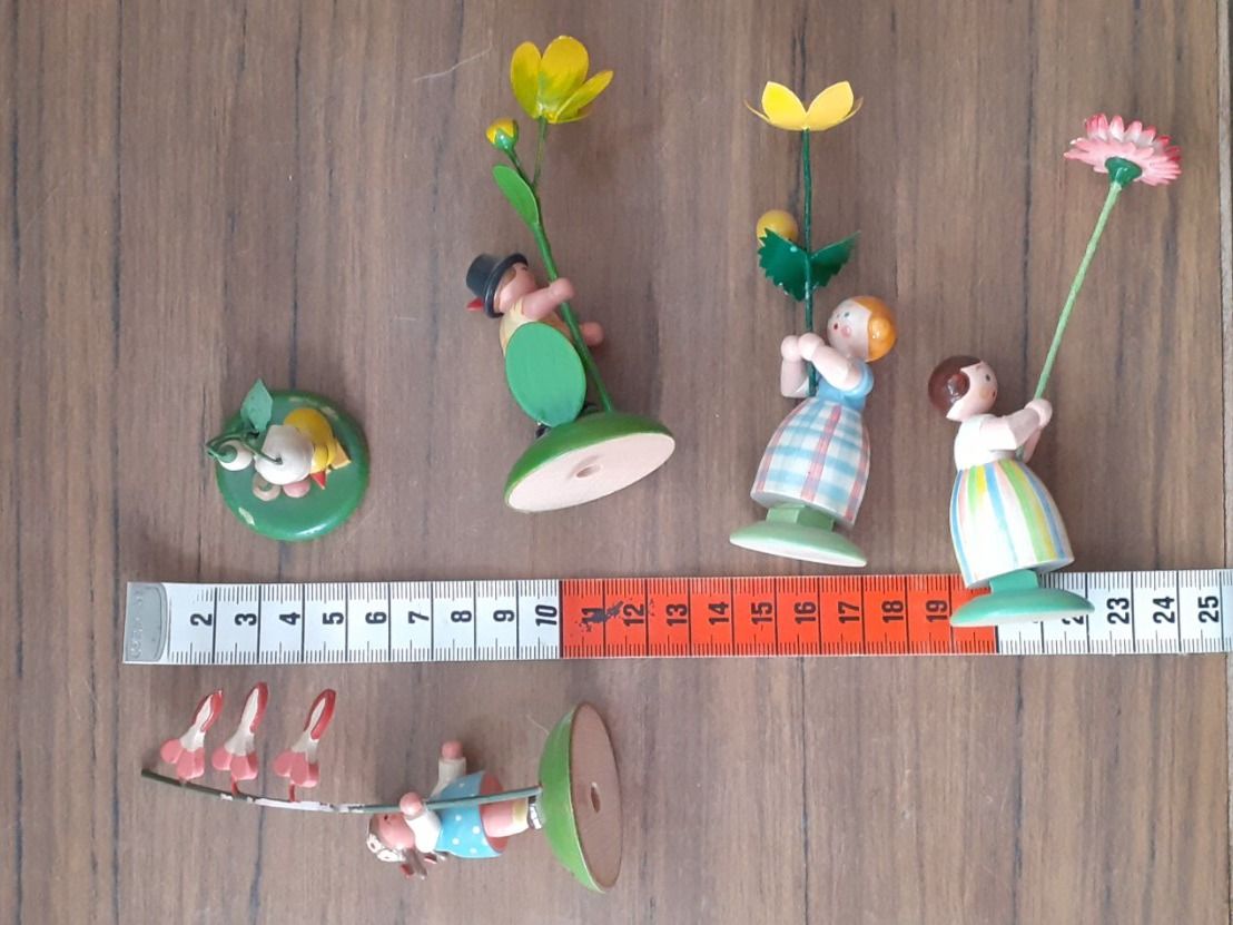 Figuren: Erzgebirge Blumenkinder Lot – Gebraucht aus Mörschwil von wunderkiste44 8