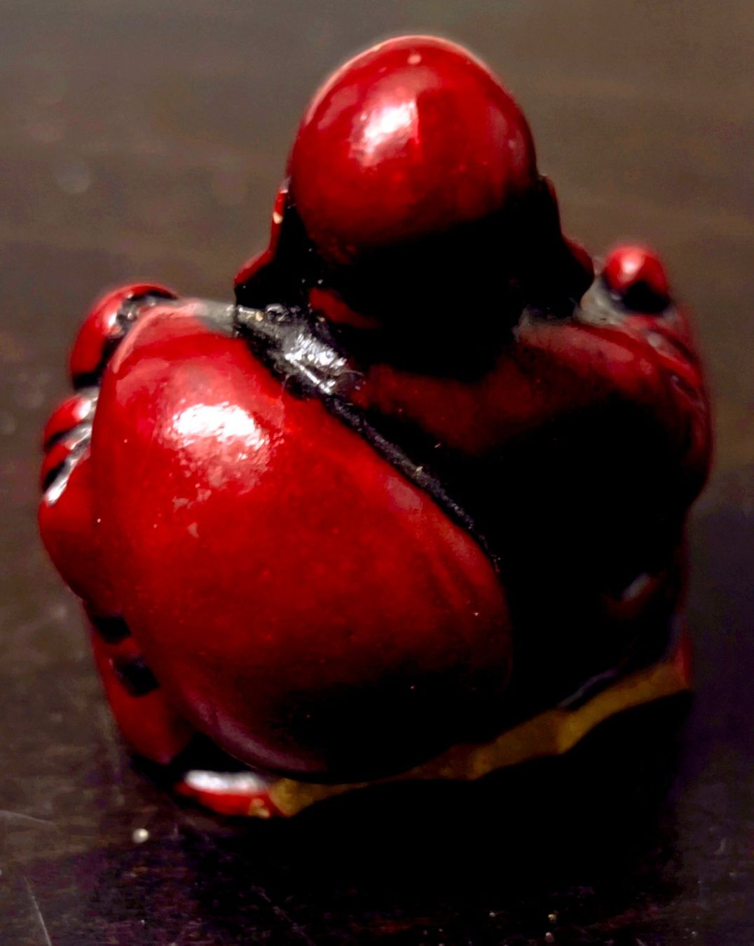 Tutte le decorazioni: Roter Buddha, Glücksbringer Figur, Glücksbuddha Statue – Usato da St. Gallen venduto da Arti24 4