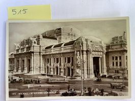 Alte Ansichtskarte Milano Stazione Centrale