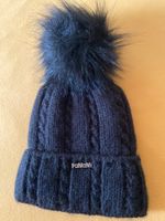 PaMaMi POMMELMÜTZE/KAPPE/MÜTZE *ONE SIZE* schwarz Strick NEU