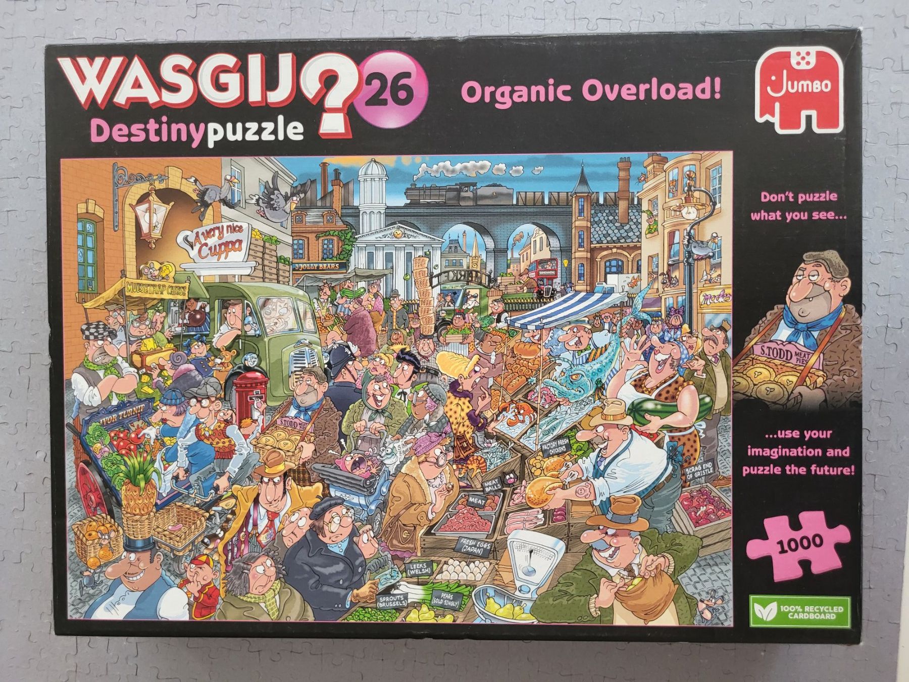 Wasgij Puzzles: 3x  WASGIJ Puzzle je 1000 Teile – Gebraucht aus Therwil von Nika123 6
