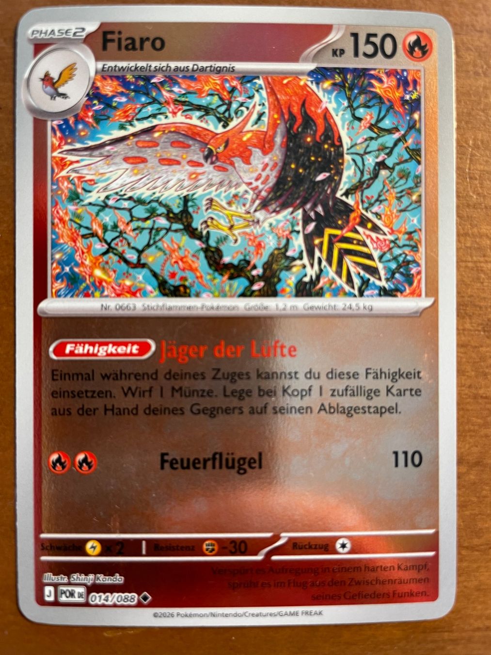 Pokémon Carte collezionabili: Pokemon Fiaro Reverse (Versand gratis) – Nuovo (secondo la descrizione) da Chur venduto da Angerson