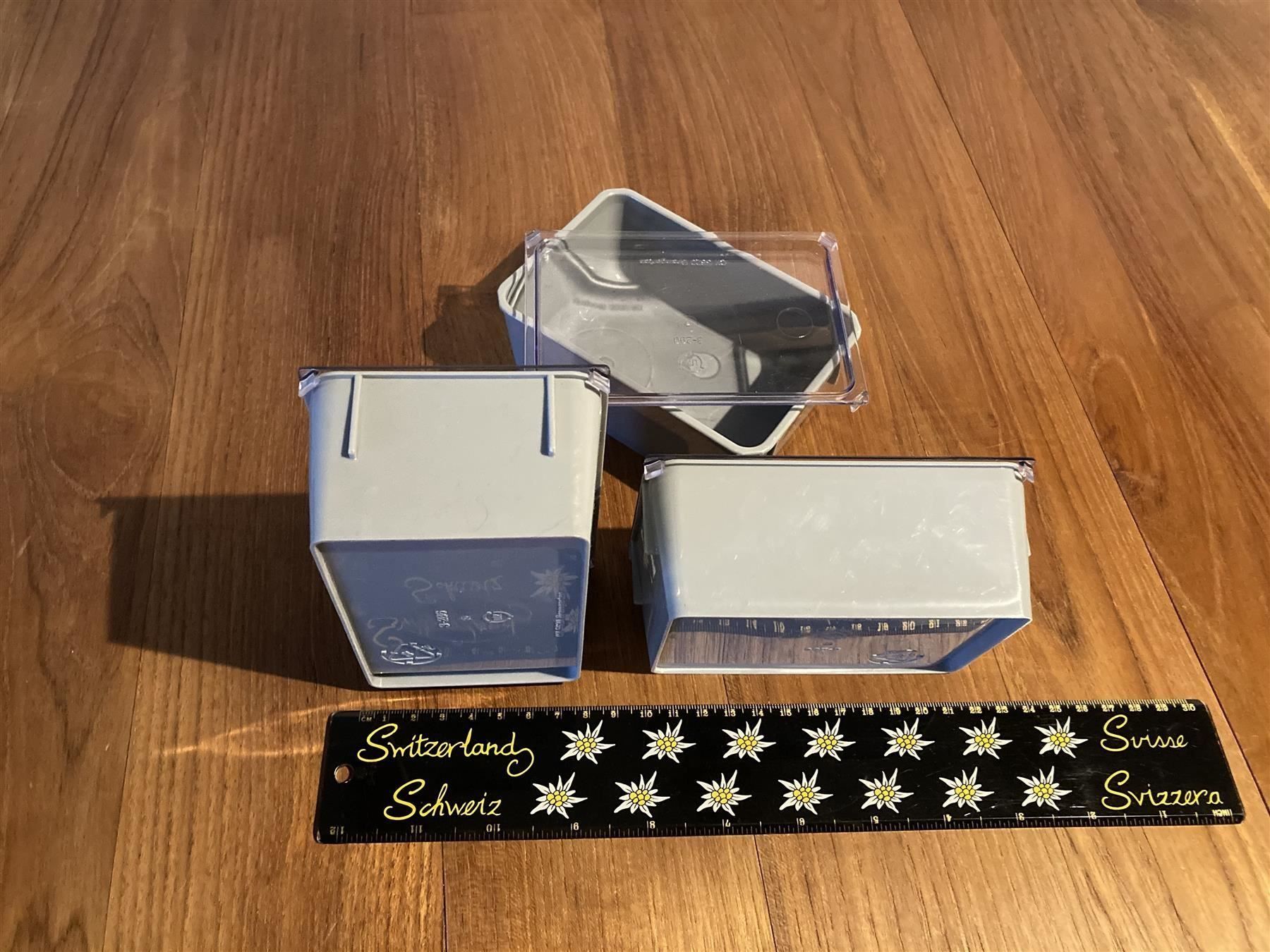 Contenitori & Simili: 3 casiers modulaires pour bac - boîtes / box – Usato da Goumoens-la-Ville venduto da brandonv 3