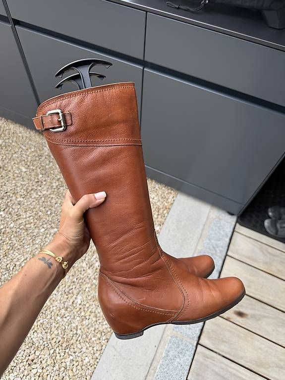 Scarpe da donna: Lederstiefel gr.37 – Usato da Hofstetten SO venduto da Katharina_Nina_Nina 4