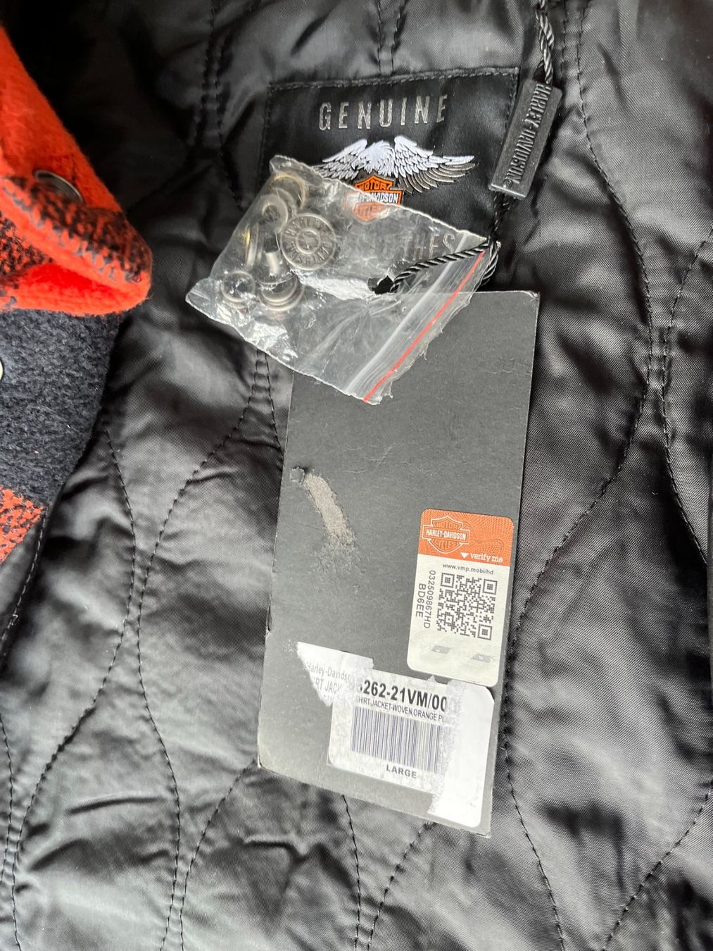 Harley-Davidson Vestes: Veste Harley Davidson, taille L – Neuf (Voir description) à Choex par crowch 2