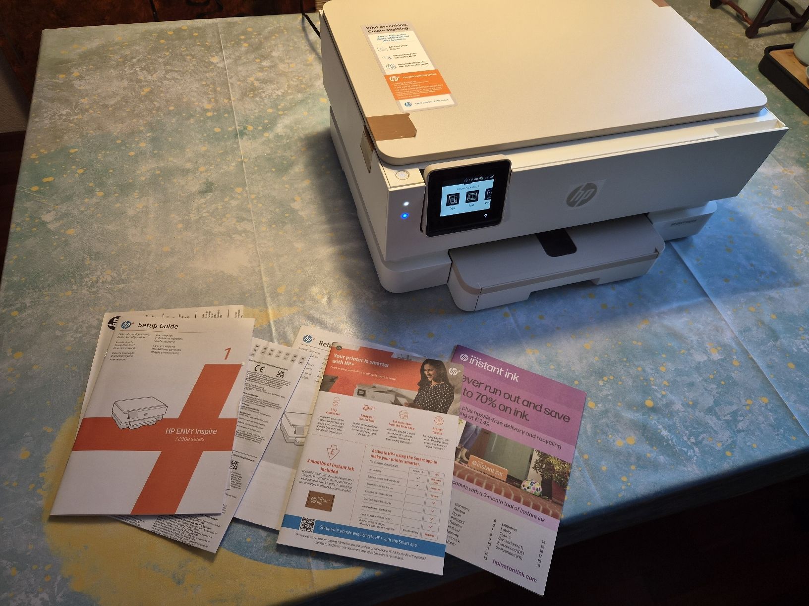 Hewlett Packard Stampanti: HP ENVY Inspire 7200e Drucker Multifunktion – Nuovo (secondo la descrizione) da Bassersdorf venduto da Sport_4_life 1