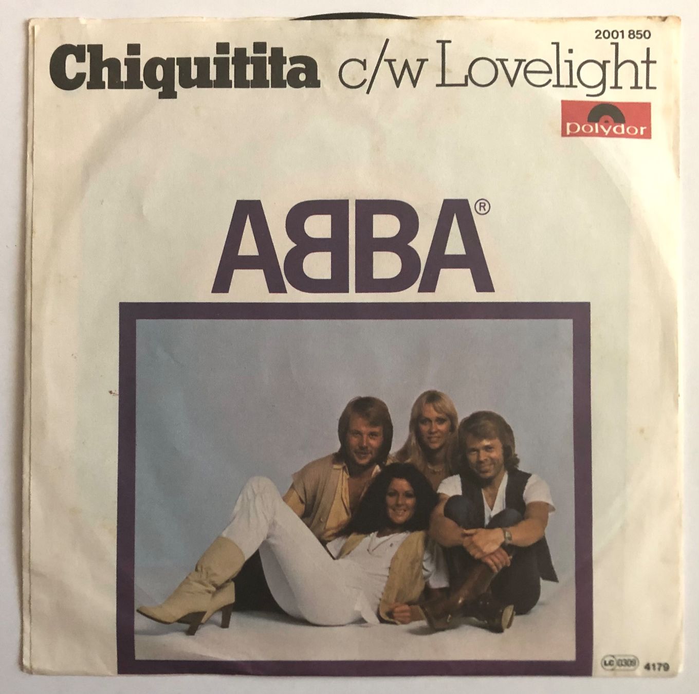 Schallplatten: ABBA - CHIQUITITA – Gebraucht aus Poliez-Pittet von Newtown-Records 1