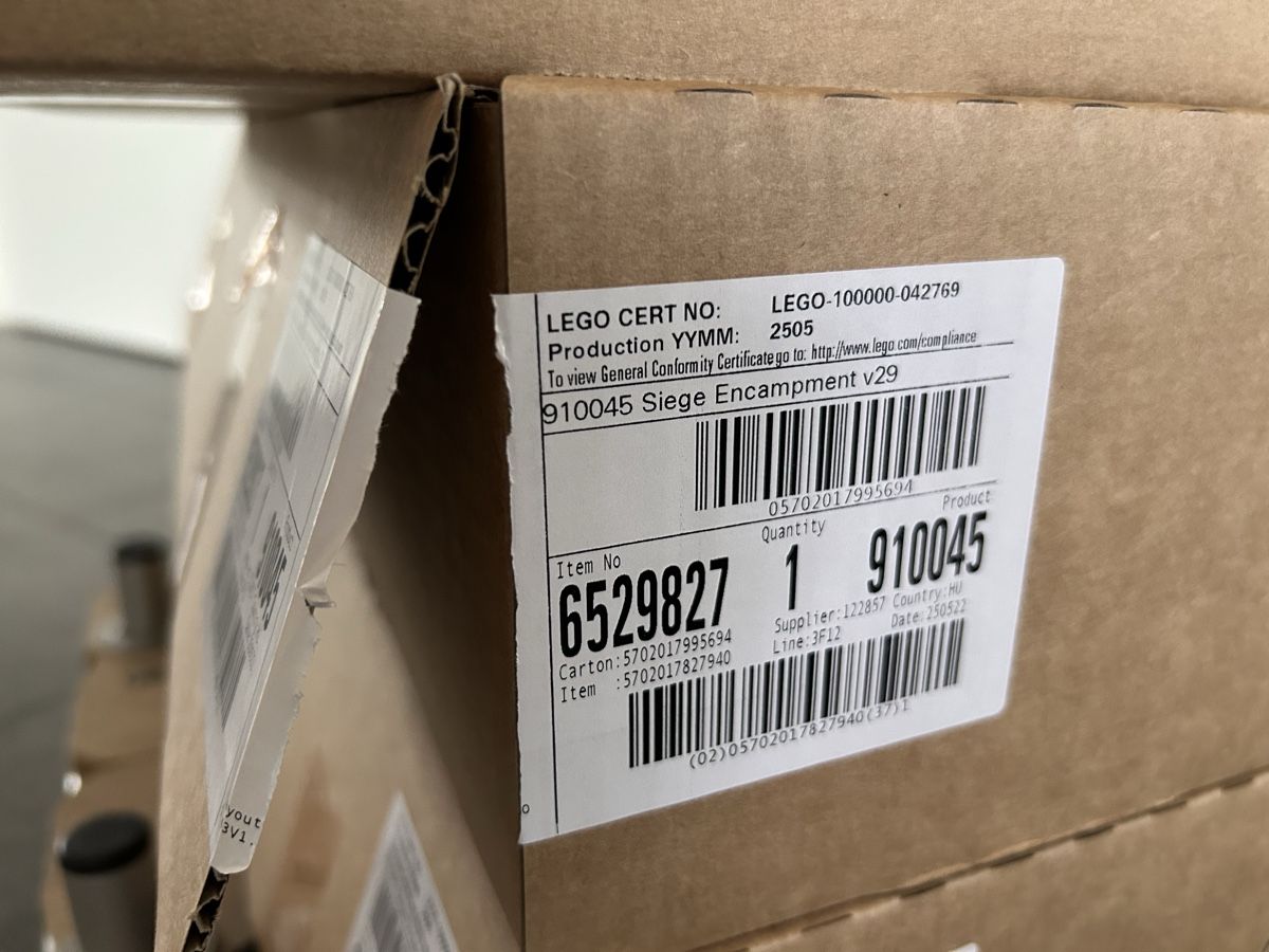 Lego Giocattoli: Bricklink 910045 - Siège de campement NEW – Nuovo e nell'imballaggio originale da La Chaux-de-Fonds venduto da ThePatton 2