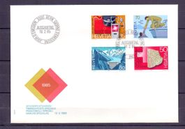 CH FDC Satz 1985