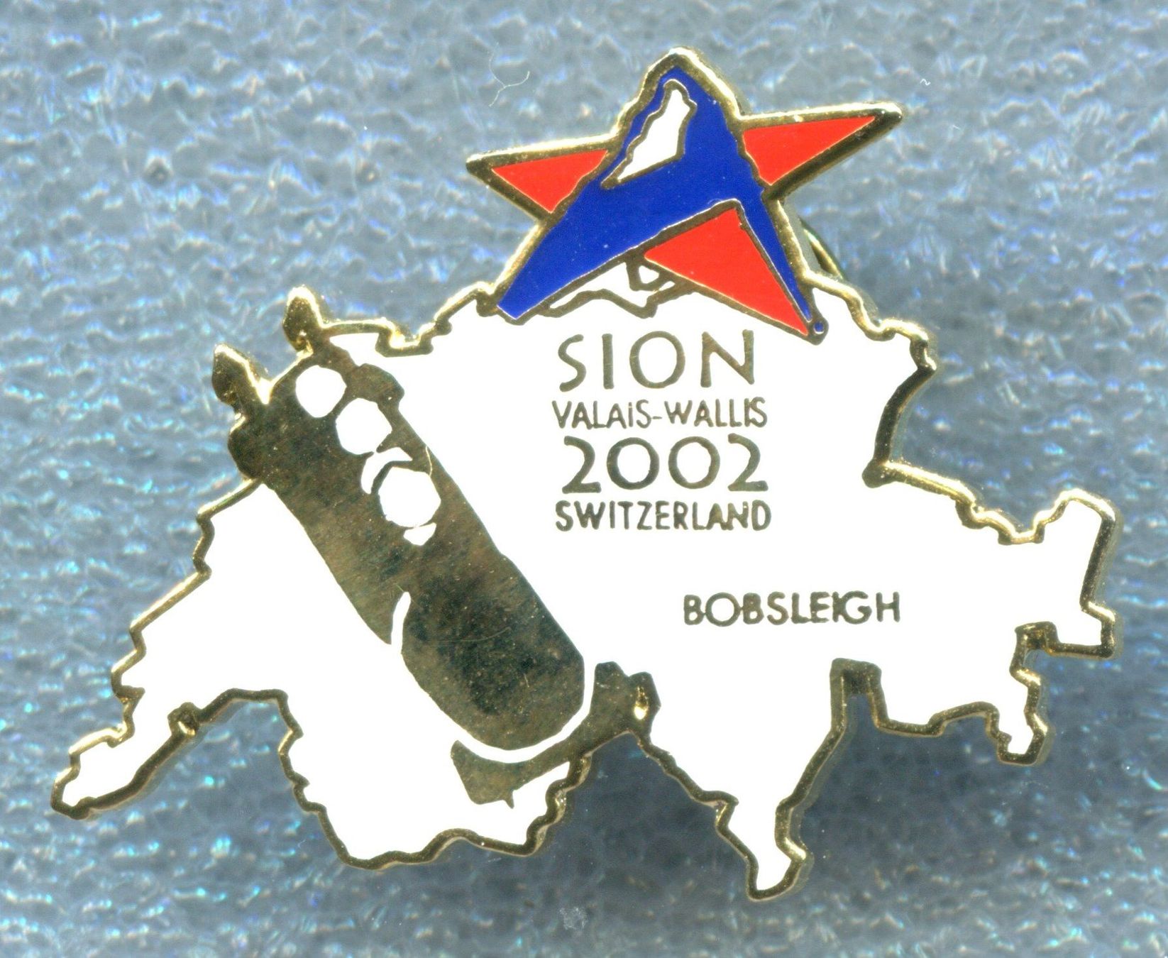 Placchette & Badge: SION 2002 Bob – Usato da Winterthur venduto da Sammleroase