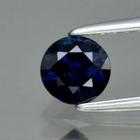Vrai 0.075ct Natur Saphir Edelstein aus Madagaskar Blau