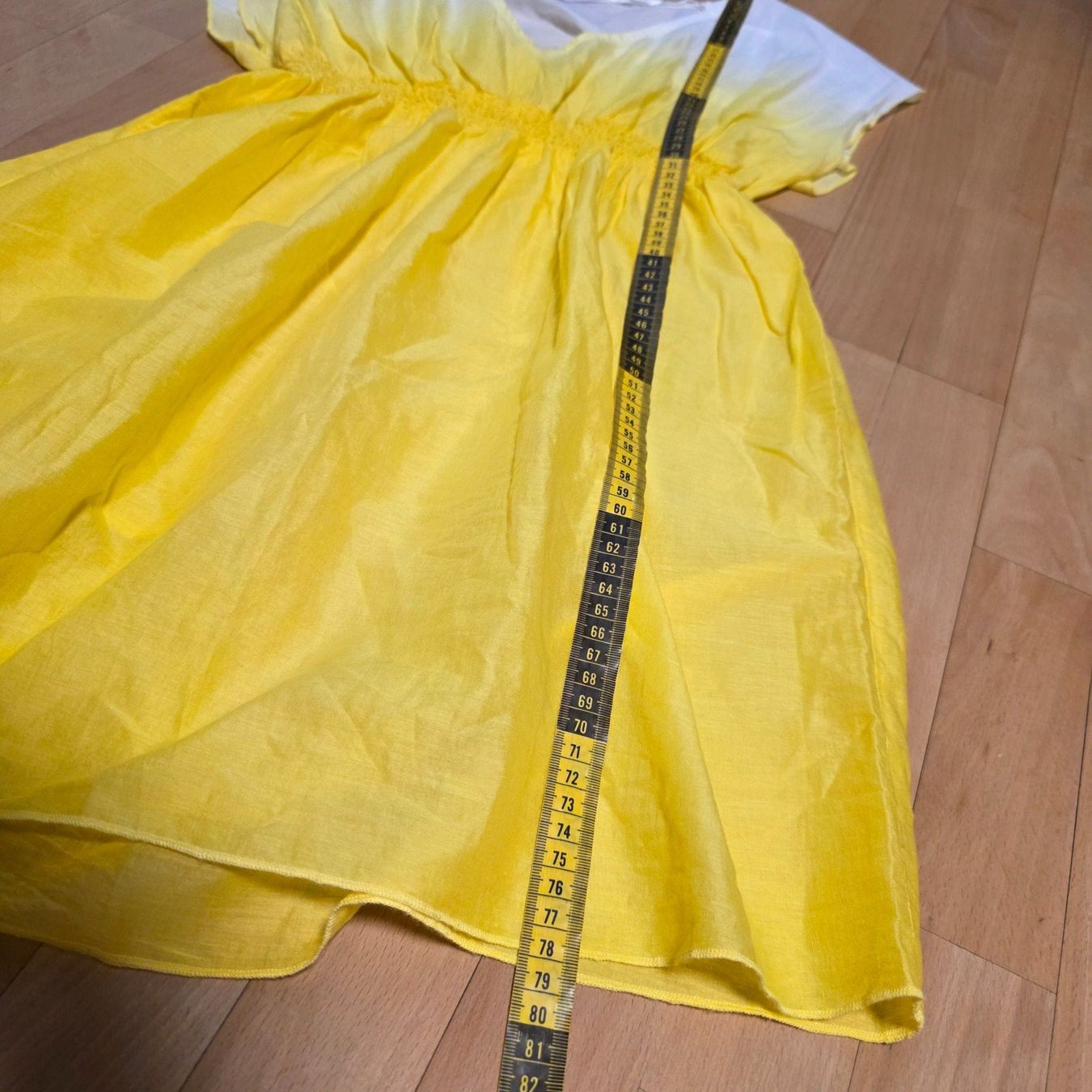 Vestiti: Gelb-weißes Strandkleid leicht M – Usato da Wald ZH venduto da CapLux 5