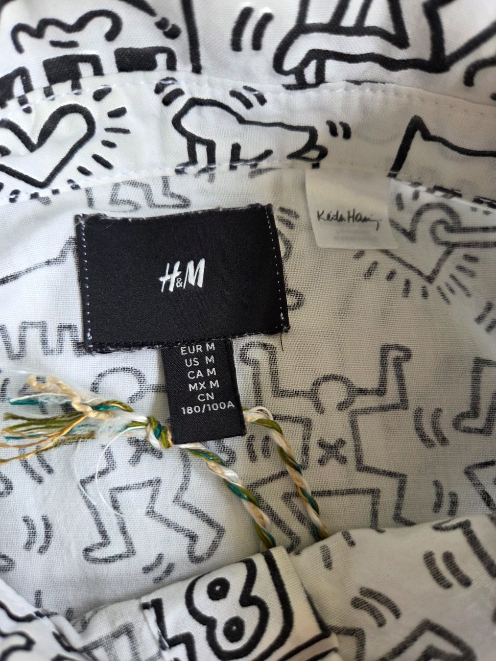 H&M Camicie: H&M x Keith Haring Hemd Gr. M Kurzarm Baumwolle – Usato da Bern venduto da -Aniko- 4