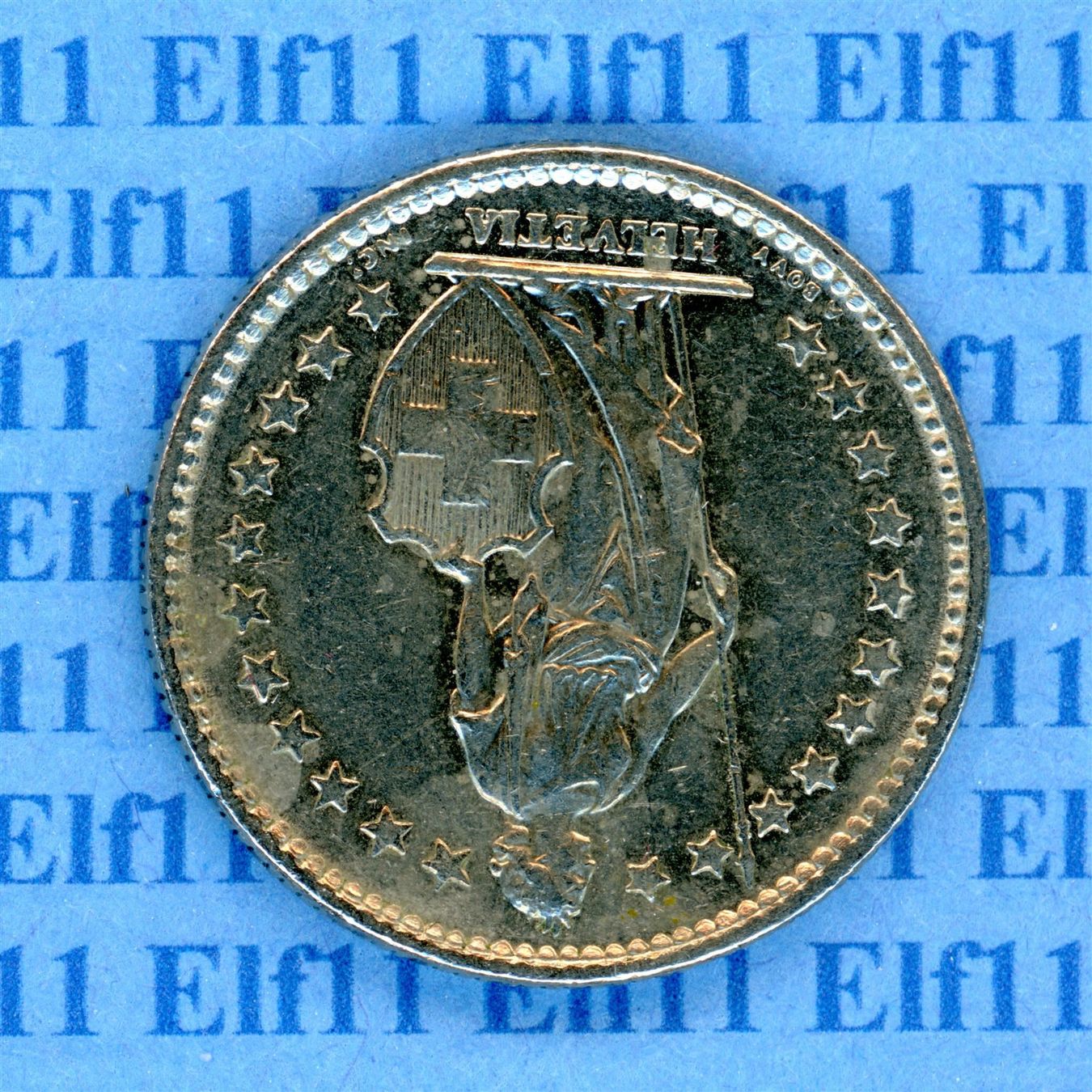 Tutti le monete: CHF___2.00 1976 -vz 2 Franken – Usato da Widnau venduto da Elf11 1