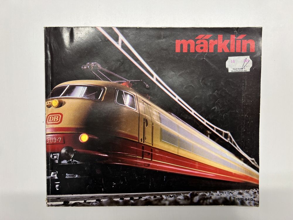 Märklin Kataloge 1980er vintage Modellbahn Sammler (Gebraucht) in Inwil