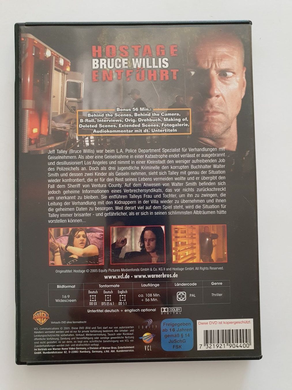 Alle DVDs: Bruce Willis - Entführt DVD – Gebraucht aus Oberdorf BL von BaldenEagle 1